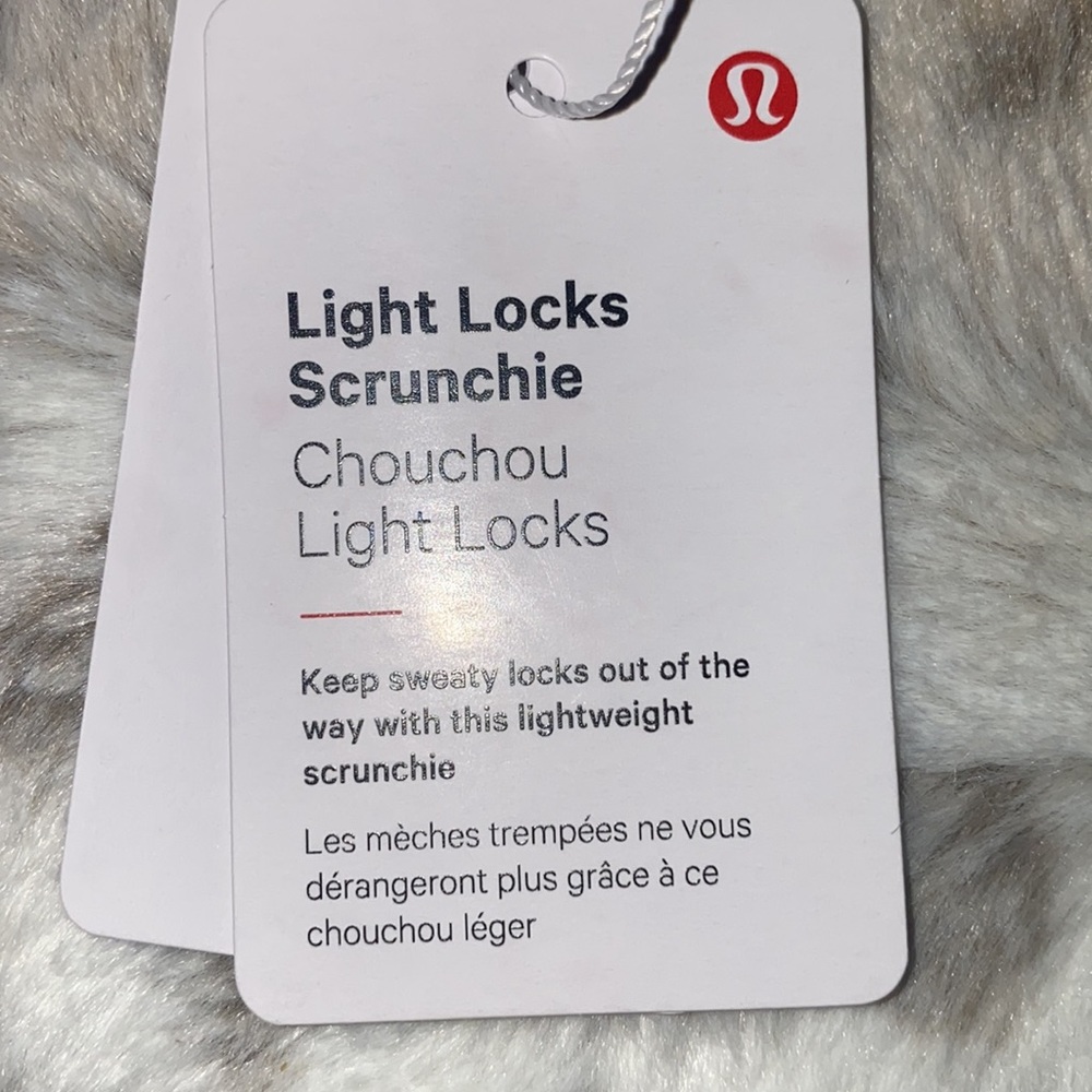 NWT LULULEMON Light Locks Scrunchie - Picture 10 of 16